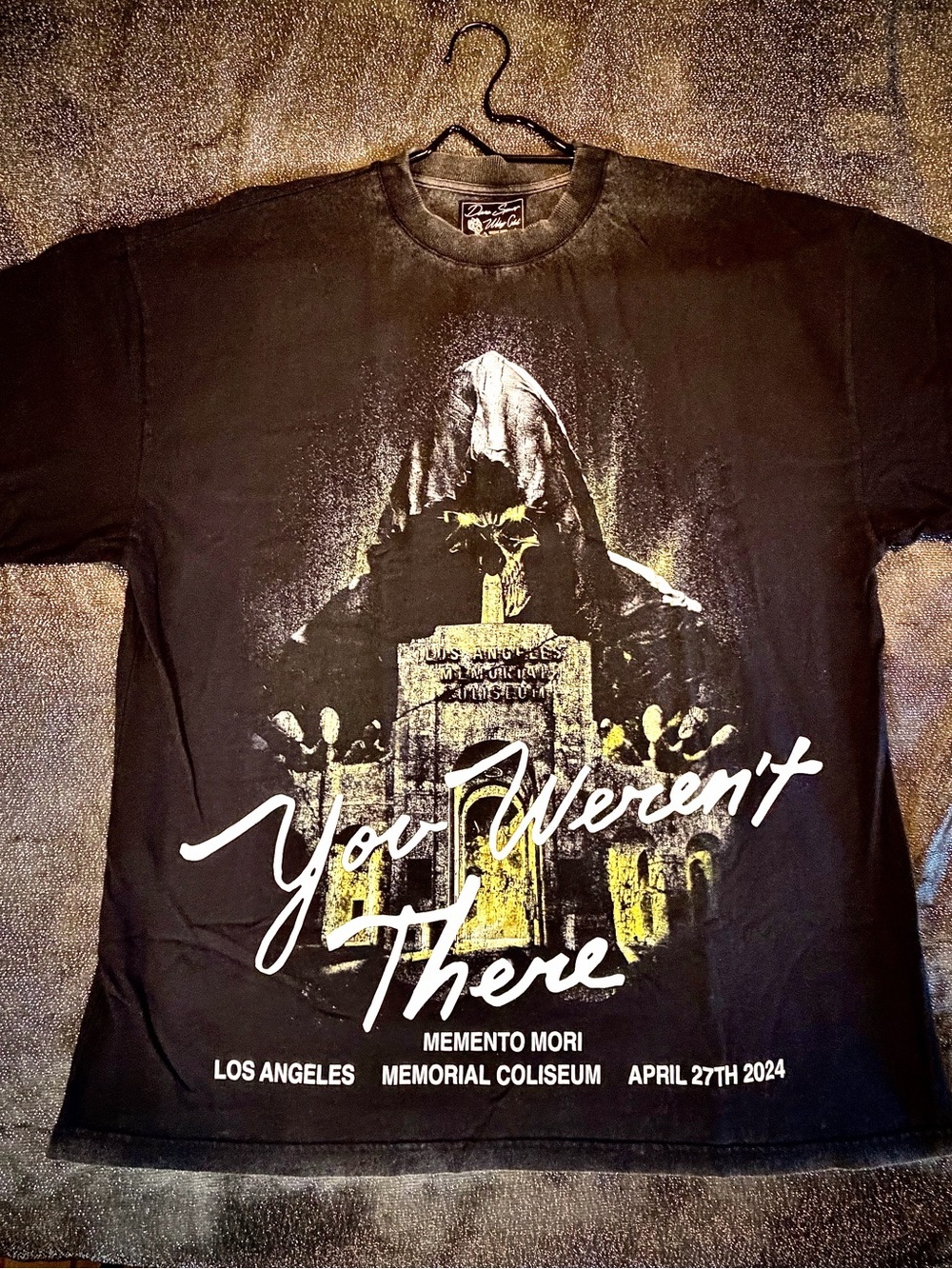 Darc Sport ‘Us Tour’ You Weren't There Graphic Tee - Black